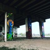Deurne leeft zijkant fietstocht voor vrouwen murals tekeningen bisschoppenhofpark