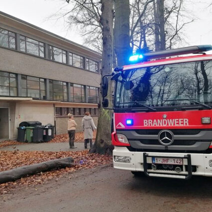 deurne leeft boelaerpark loos alarm brand school